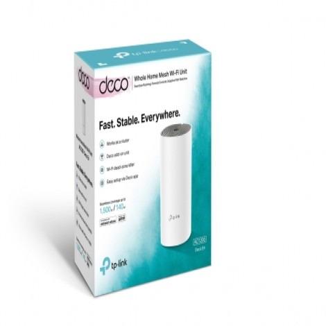 Deco E4(1 pack) AC1200 Whole Home Mesh Wi-Fi System tp-link