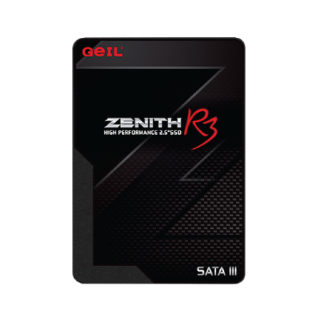 GEIL 240GB Zenith R3 SATA III 2.5 Inch SSD Black