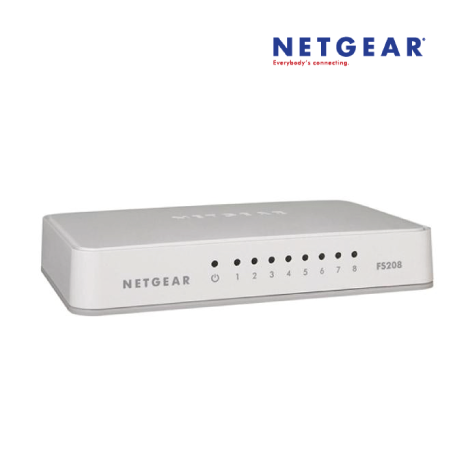 Netgear FS208V2 8 Port 10/100 Unmanage Switch