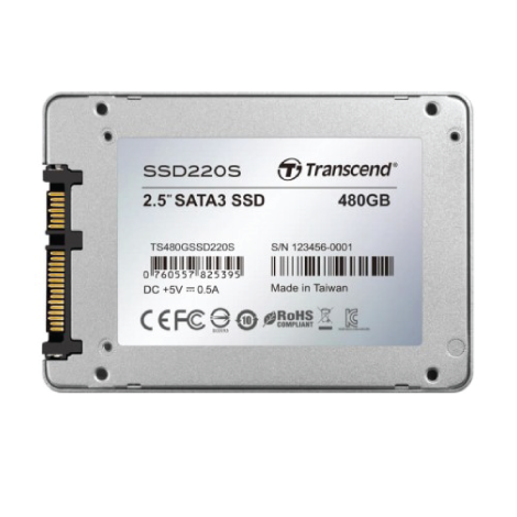 Transcend 480GB 220S SATA III 2.5 Inch Internal SSD