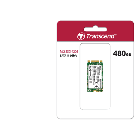 Transcend 480GB 420S M.2 2242 SATA III Internal SSD