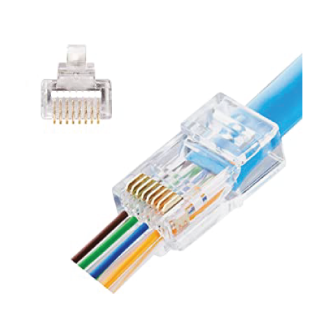D Link Cat 5 RJ45 Cable Connector(100 UNIT PER BOX)