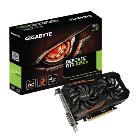 Gigabyte GeForce GTX 1050 TI OC 4GB Graphics Card
