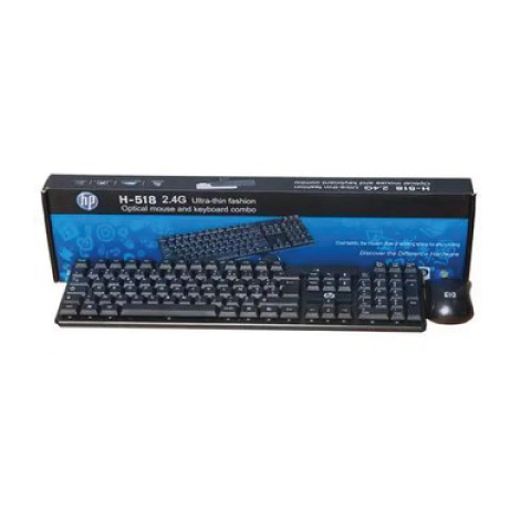 HP H-518 Optical Mouse And Keyboard Combo