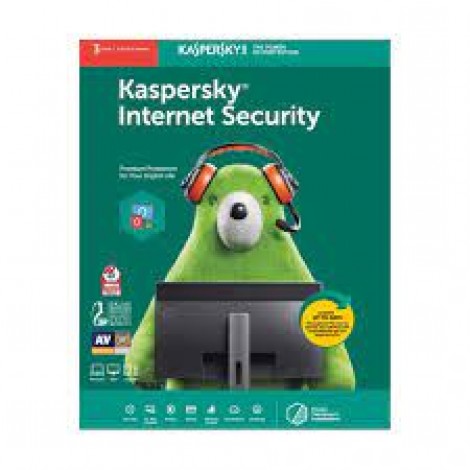 Kaspersky Internet Security (2021) 3-User- 1 year