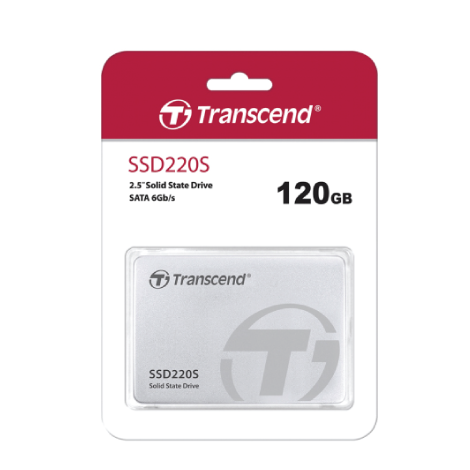 Transcend 120GB SATA III SSD220S 2.5 Inch Internal SSD