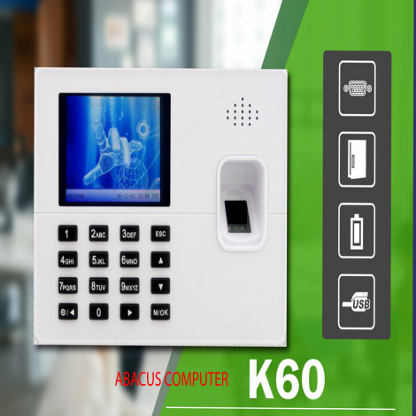 ZKTECO K60 fingerprint time & attendance and access control terminal